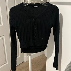 Long sleeve crop top